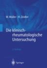 Die Klinisch-Rheumatologische Untersuchung - Book