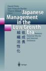 Japanese Management in the Low Growth Era : Between External Shocks and Internal Evolution - Book