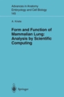 Form and Function of Mammalian Lung: Analysis by Scientific Computing - Book