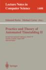 Practice and Theory of Automated Timetabling II : Second International Conference, PATAT'97, Toronto, Canada, August 20 - 22, 1997, Selected Papers - Book