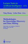 Methodologies for Knowledge Discovery and Data Mining : Third Pacific-Asia Conference, PAKDD'99, Beijing, China, April 26-28, 1999, Proceedings - Book