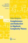 Completeness and Reduction in Algebraic Complexity Theory - Book