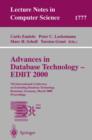 Advances in Database Technology - EDBT 2000 : 7th International Conference on Extending Database Technology Konstanz, Germany, March 27-31, 2000 Proceedings - Book