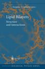 Lipid Bilayers : Structure and Interactions - Book