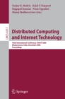 Distributed Computing and Internet Technology : Third International Conference, ICDCIT 2006, Bhubaneswar, India, December 20-23, 2006 - eBook