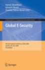 Global E-Security : 4th International Conference, ICGeS 2008, London, UK, June 23-25, 2008, Proceedings - eBook