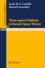 Three-space Problems in Banach Space Theory - eBook