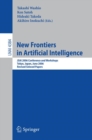 New Frontiers in Artificial Intelligence : JSAI 2006 Conference andWorkshops - Book