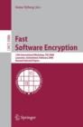 Fast Software Encryption : 15th International Workshop, FSE 2008, Lausanne, Switzerland, February 10-13, 2008, Revised Selected Papers - Book