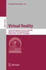 Virtual Reality : Second International Conference, ICVR 2007, Held as Part of HCI International 2007, Beijing, China, July 22-27, 2007, Proceedings - Book