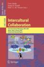Intercultural Collaboration : First International Workshop, IWIC 2007 Kyoto, Japan, January 25-26, 2007 Invited and Selected Papers - Book