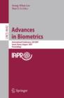 Advances in Biometrics : International Conference, ICB 2007, Seoul, Korea, August 27-29, 2007, Proceedings - Book