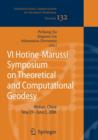 VI Hotine-Marussi Symposium on Theoretical and Computational Geodesy : IAG Symposium Wuhan, China 29 May - 2 June, 2006 - Book