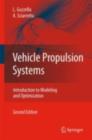 Vehicle Propulsion Systems : Introduction to Modeling and Optimization - eBook