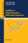 Stability of Nonautonomous Differential Equations - Book