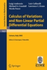 Calculus of Variations and Nonlinear Partial Differential Equations : Lectures given at the C.I.M.E. Summer School held in Cetraro, Italy, June 27 - July 2, 2005 - Book
