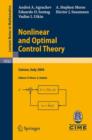Nonlinear and Optimal Control Theory : Lectures given at the C.I.M.E. Summer School held in Cetraro, Italy, June 19-29, 2004 - Book