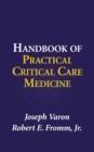 Handbook of Practical Critical Care Medicine - Book