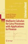 Malliavin Calculus for Levy Processes with Applications to Finance - Book