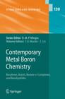 Contemporary Metal Boron Chemistry I : Borylenes, Boryls, Borane Sigma-Complexes, and Borohydrides - eBook