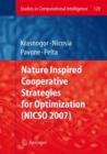 Nature Inspired Cooperative Strategies for Optimization (NICSO 2007) - Book