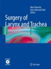 Surgery of Larynx and Trachea - Book