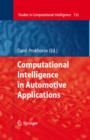 Computational Intelligence in Automotive Applications - eBook