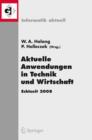 Aktuelle Anwendungen in Technik Und Wirtschaft Echtzeit 2008 : Fachtagung Des Gi/Gma-Fachausschusses Echtzeitsysteme (Real-Time) Boppard, 27. Und 28. November 2008 - Book