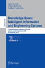 Knowledge-Based Intelligent Information and Engineering Systems : 12th International Conference, KES 2008, Zagreb, Croatia, September 3-5, 2008, Proceedings, Part II - Book