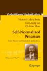 Self-Normalized Processes : Limit Theory and Statistical Applications - Book
