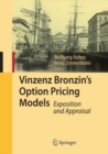 Vinzenz Bronzin's Option Pricing Models : Exposition and Appraisal - eBook