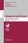 Computers and Games : 6th International Conference, CG 2008 Beijing, China, September 29 - October 1, 2008. Proceedings - Book