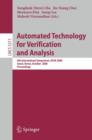 Automated Technology for Verification and Analysis : 6th International Symposium, ATVA 2008, Seoul, Korea, October 20-23, 2008, Proceedings - Book