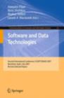 Software and Data Technologies : Second International Conference, ICSOFT/ENASE 2007, Barcelona, Spain, July 22-25, 2007, Revised Selected Papers - eBook