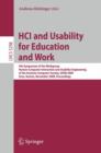 HCI and Usability for Education and Work : 4th Symposium of the Workgroup Human-Computer Interaction and Usability Engineering of the Austrian Computer Society, USAB 2008, Graz, Austria, November 20-2 - Book