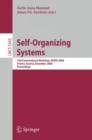 Self-Organizing Systems : Third International Workshop, IWSOS 2008, Vienna, Austria, December 10-12, 2008 - Book