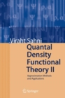 Quantal Density Functional Theory II : Approximation Methods and Applications - eBook