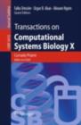 Transactions on Computational Systems Biology X - eBook