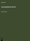 Glossarium Artis (Dictionary of Art - a Specialized and Systematic Dictionary) : Towns - Plans, Squares, Roads, Bridges Vol 9 - Book