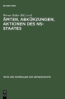 ?mter, Abk?rzungen, Aktionen des NS-Staates - Book