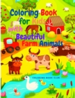 Coloring Book for Kids with Beautiful Farm Animals - Book