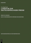 Personenregister ( Verfasser Und Biographien ) - Book