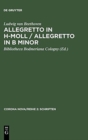 Allegretto in h-Moll / Allegretto in B minor - Book