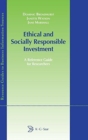 Ethical and Socially Responsible Investment : A Reference Guide for Researchers - Book