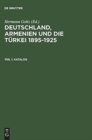 Katalog : Dokumente Und Zeitschriften Aus Dem Dr.Johannes-Lepsius-Archiv - Book