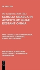 Scholia Graeca in Aeschylum Q CB - Book
