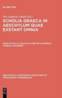 Scholia Graeca in Aeschylum Q CB - Book