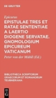 Epistulae Tres Et Ratae Sente Pb - Book