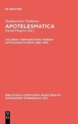 Apotelesmaticorum, Vol. I CB - Book