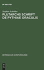 Plutarchs Schrift De Pythiae oraculis - Book